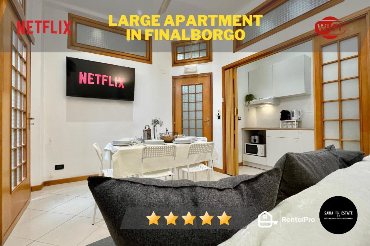 פינאלה ליגורה Finalborgo Outdoor&Sea, Three-Room Flat W/Wifi מראה חיצוני תמונה